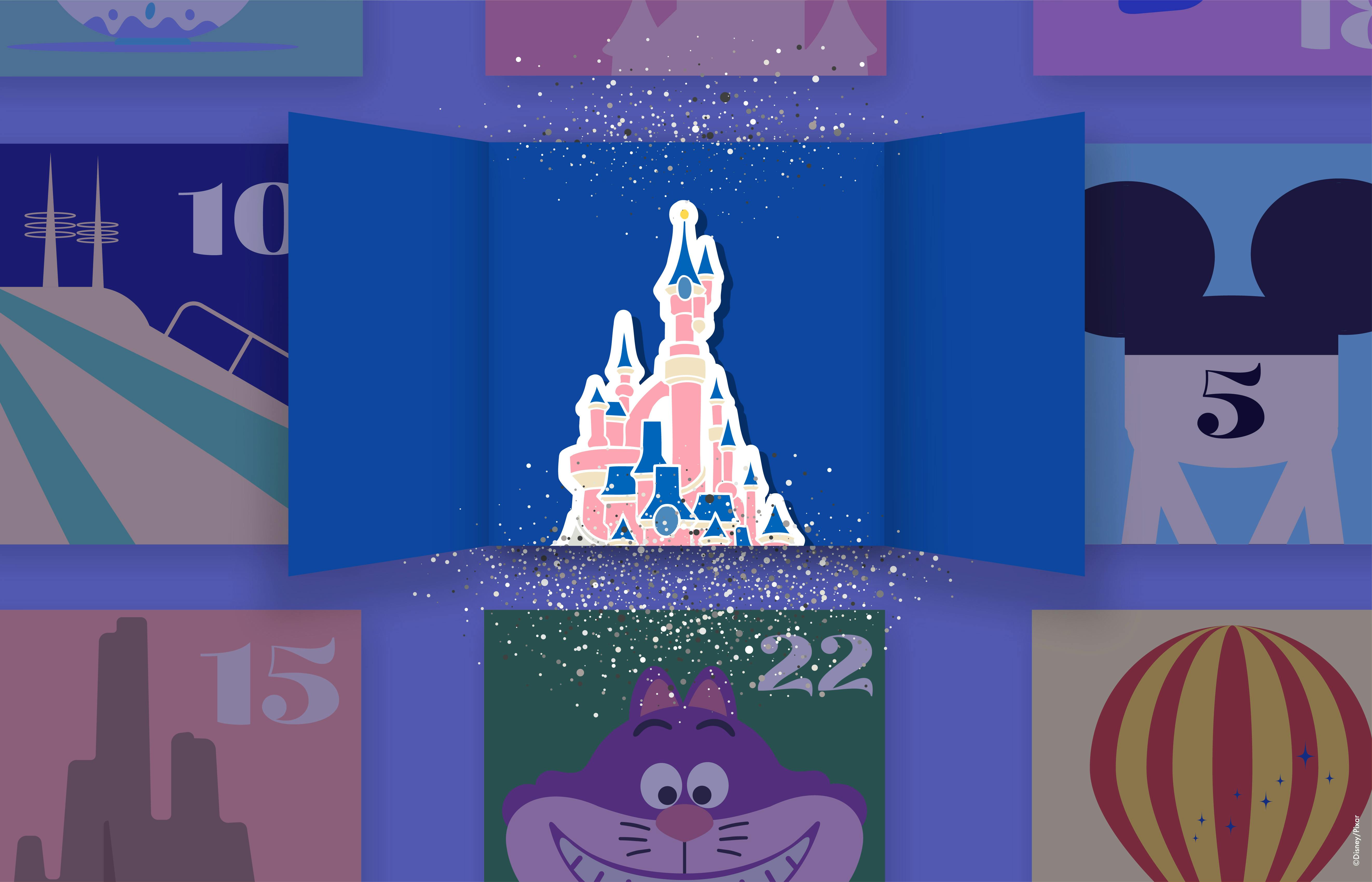 DISNEYLAND PARIS FREE DIGITAL ADVENT CALENDAR Bella
